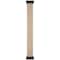 Ekena Millwork Rough Cedar Faux Wood Non-Tapered Square Column Wrap w/ Standard Capital & Base, 6"W x 20'H COLURC06X240STUF - alternate 2
